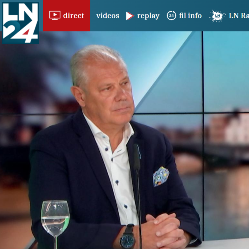 MEDIA - "La Belgique se relance": Peter Braem op LN24